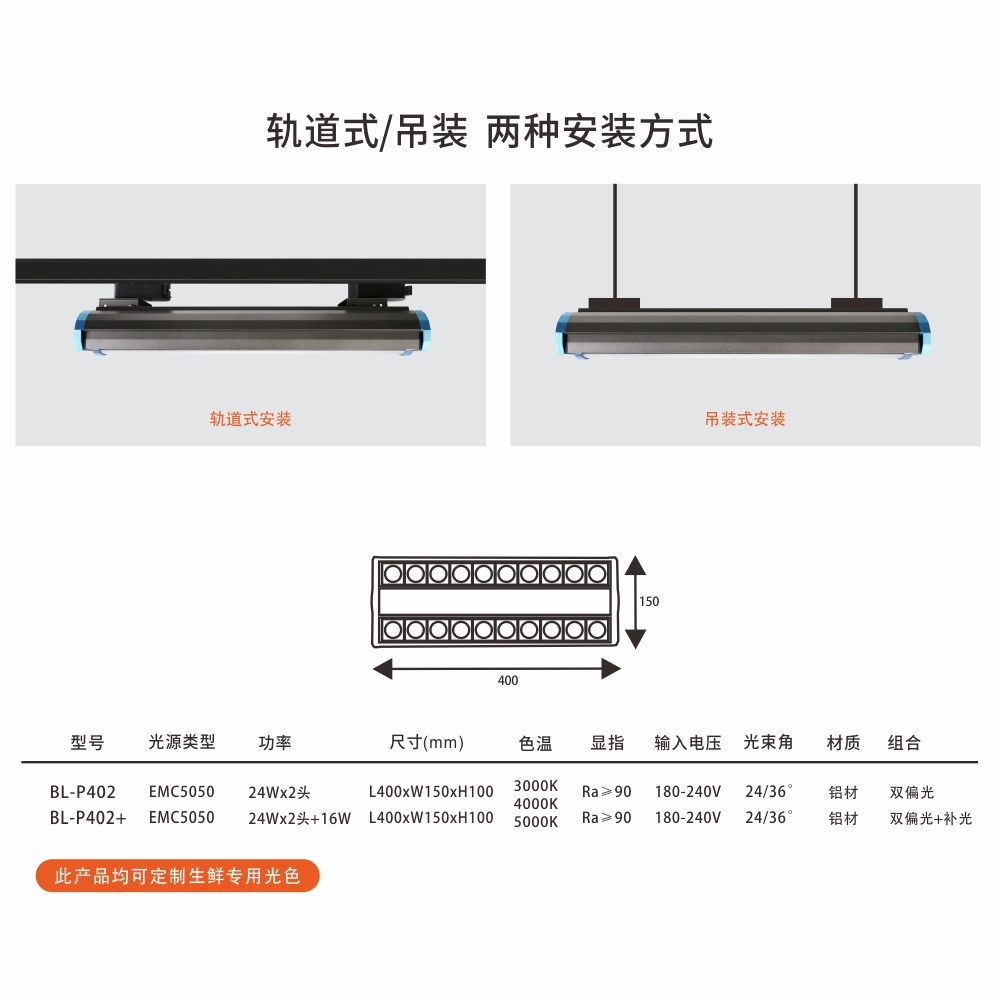 38雙偏光線性燈